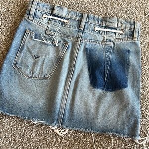 Hudson Mini Denim Skirt
